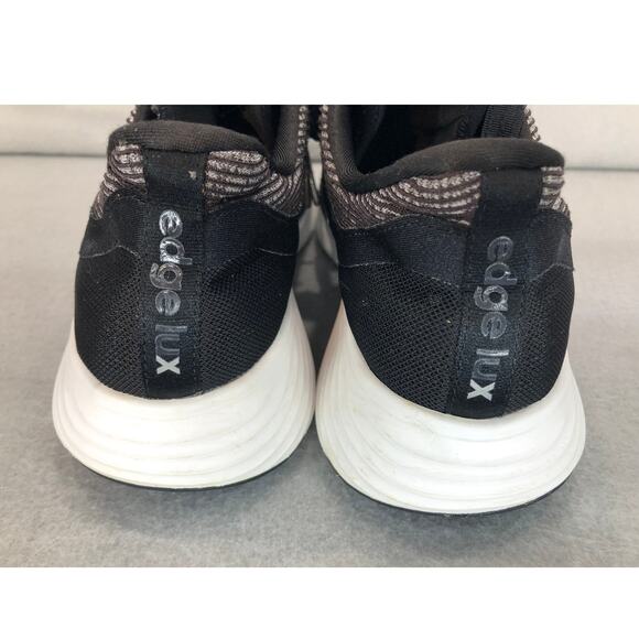 Adidas Edge Lux Black Silver Gray Sneakers Womens Size 10 - Picture 3 of 9